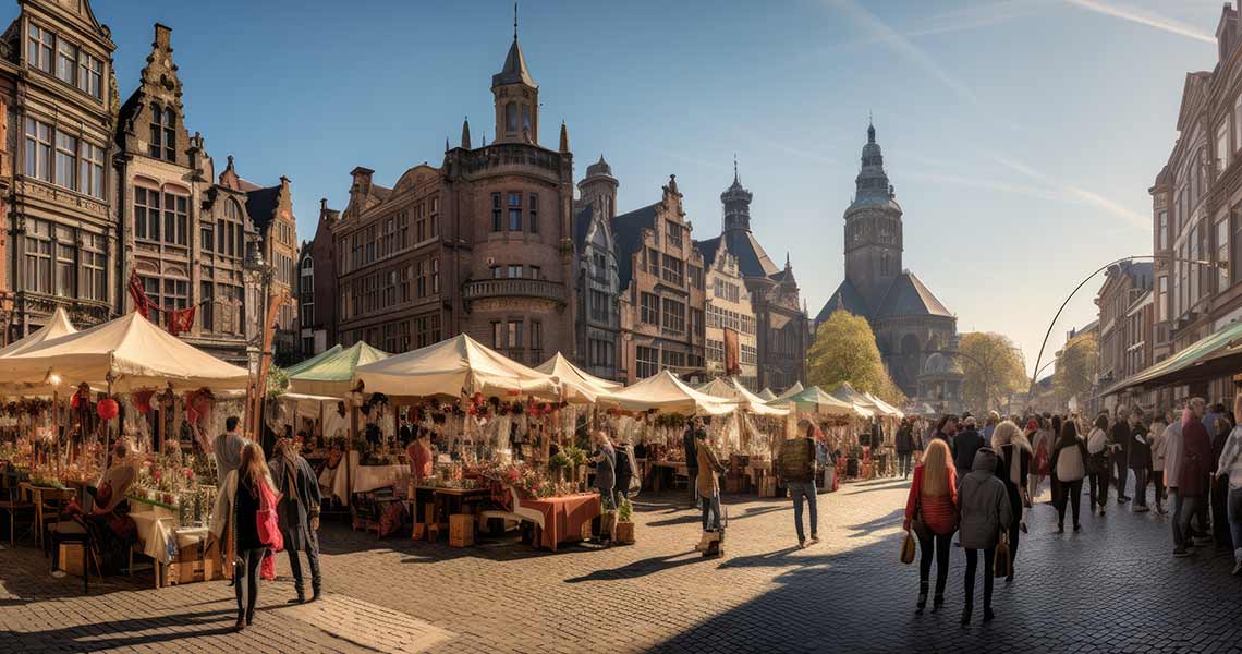 Flohmarkt in Frankfurt